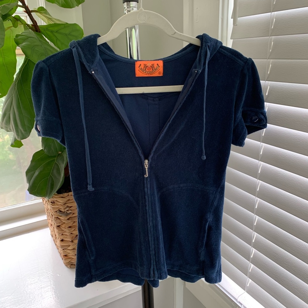 Puff Sleeve Terrycloth Juicy Couture Jacket